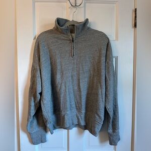 Imogene + Willie quarter zip sweatshirt